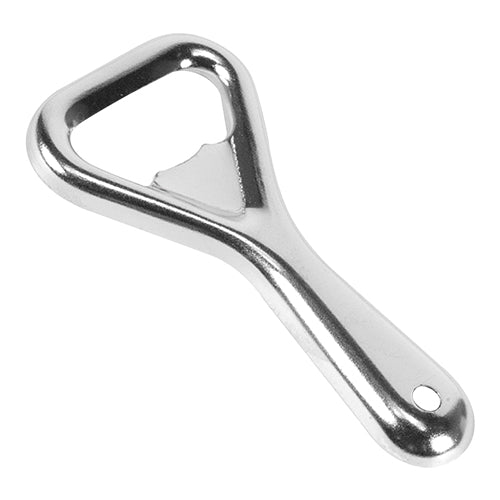 EMGA Flesopener staal 8 cm – compacte flesopener voor bar en horeca