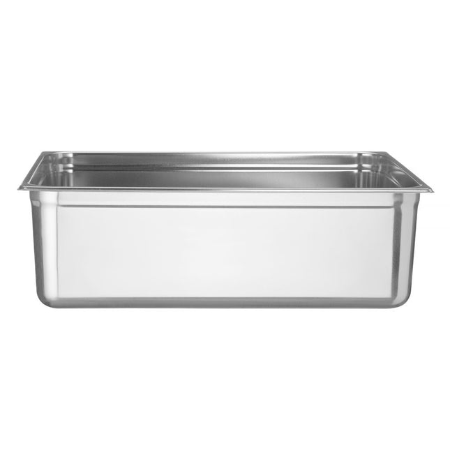 Hendi Profi Line gastronormbak 2/1 200 mm – extra grote diepe rvs GN-bak voor de grootkeuken