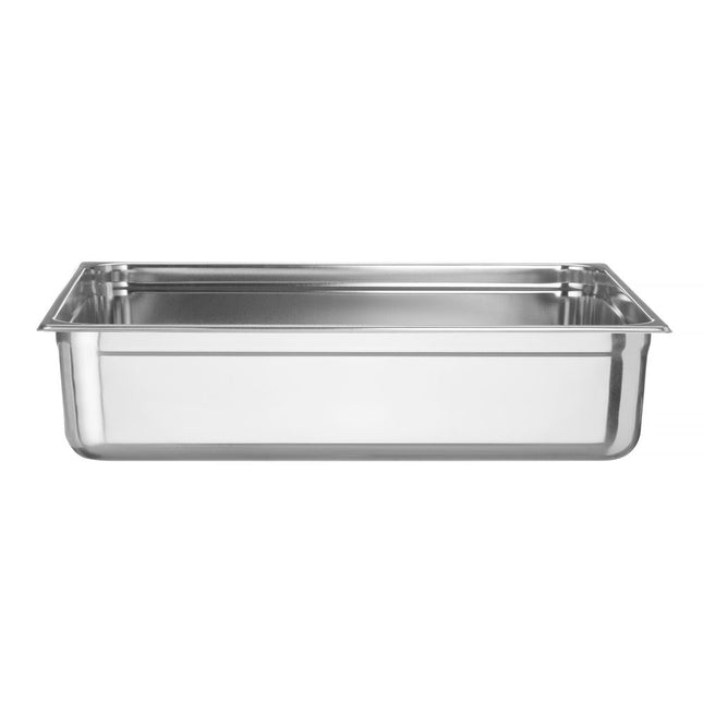 Hendi Profi Line gastronormbak 2/1 150 mm – grote diepe rvs GN-bak voor soep en stoofgerechten