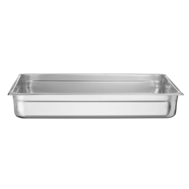 Hendi Profi Line gastronormbak 2/1 100 mm – grote rvs GN-bak voor buffet, catering en keuken