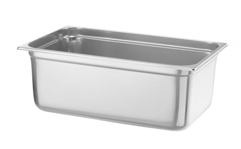 Hendi Profi Line gastronormbak 1/1 200 mm – zeer diepe rvs GN-bak voor soep en grootkeuken