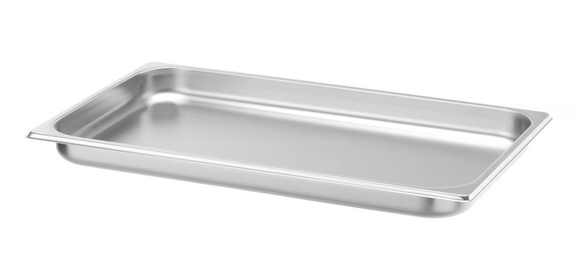 Hendi GN-bak 1/1 40 mm rvs Profi Line – vlakke gastronormbak voor serveren in restaurant en hotel