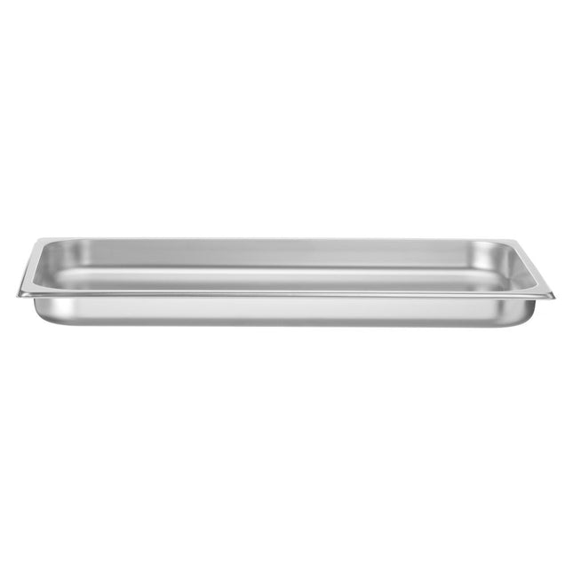 Hendi Profi Line gastronormbak 1/1 40 mm – ondiepe rvs GN-bak voor buffet en koelvitrine