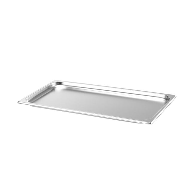 Hendi Profi Line gastronormbak 1/1 20 mm – zeer lage rvs GN-bak voor mise en place en buffet