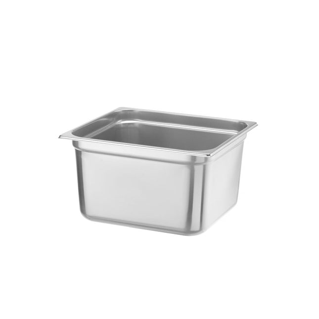 Hendi Profi Line gastronormbak 2/3 200 mm – zeer diepe rvs GN-bak voor soep en bulkbereiding