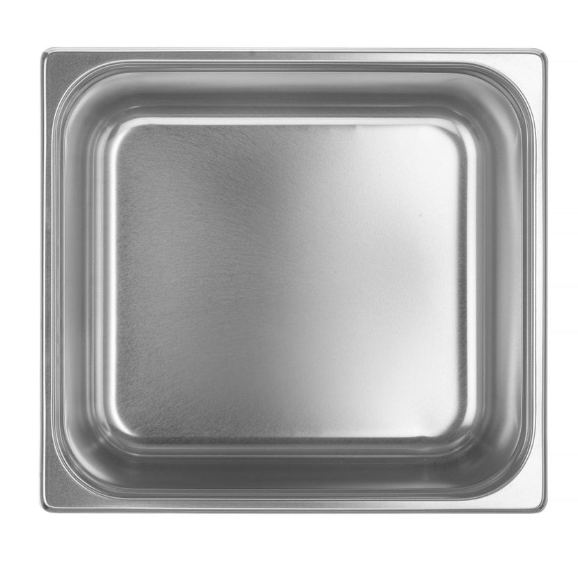 Hendi gastronormbak 2/3 200 mm Profi Line – detail van roestvrij staal voor professioneel gebruik