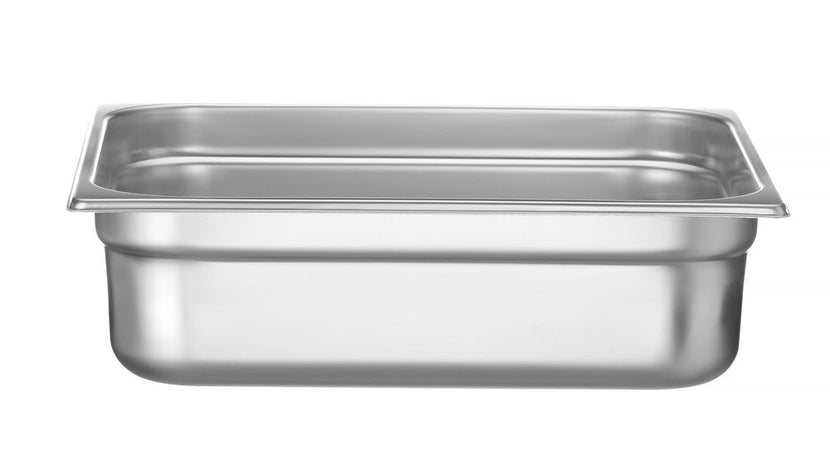 Hendi Profi Line gastronormbak 2/3 100 mm – diepe rvs GN-bak voor restaurant en cateringbuffet