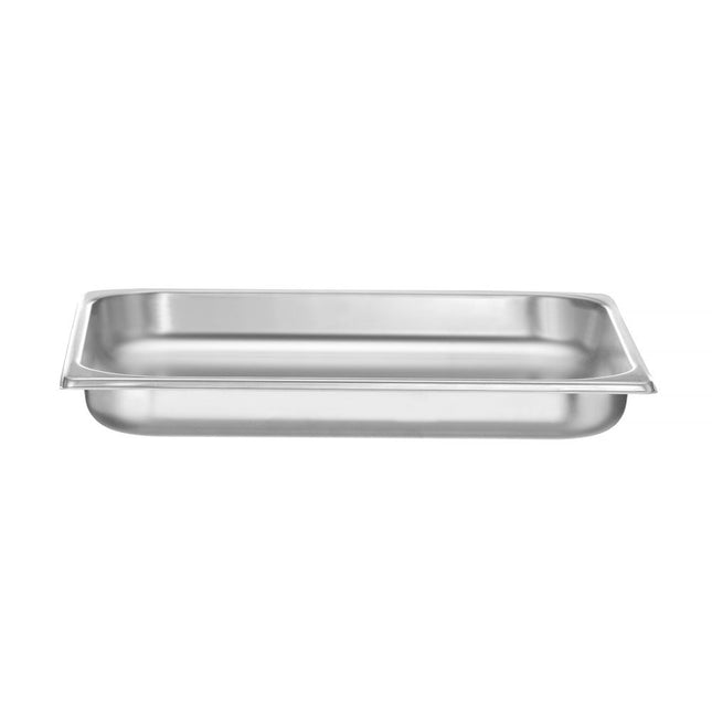 Hendi Profi Line gastronormbak 2/3 40 mm – ondiepe rvs GN-bak voor presenteren en serveren