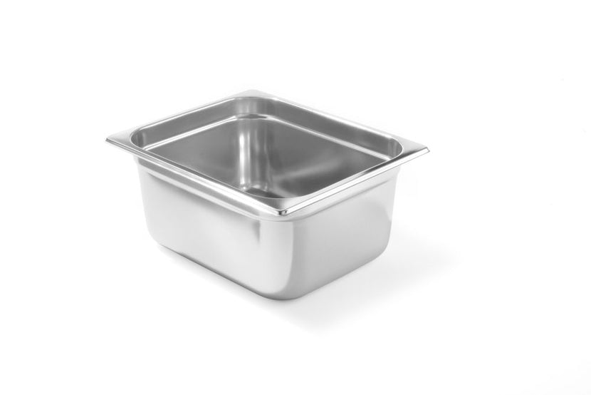 Hendi Profi Line gastronormbak 1/2 150 mm – extra diepe rvs GN-bak voor bain-marie en buffet