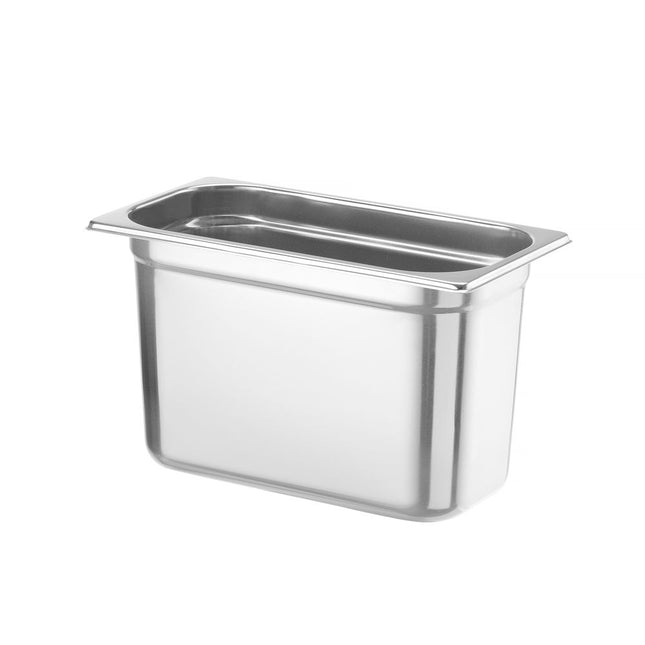 Hendi Profi Line gastronormbak 1/3 200 mm – zeer diepe smalle rvs GN-bak voor soep en sauzen