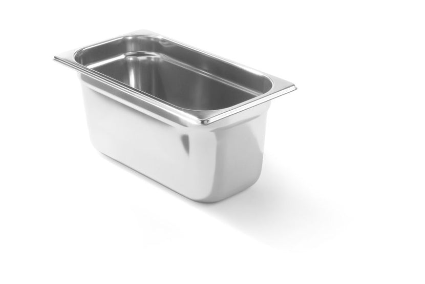 Hendi Profi Line gastronormbak 1/3 150 mm – extra diepe rvs GN-bak voor bain-marie in de horeca