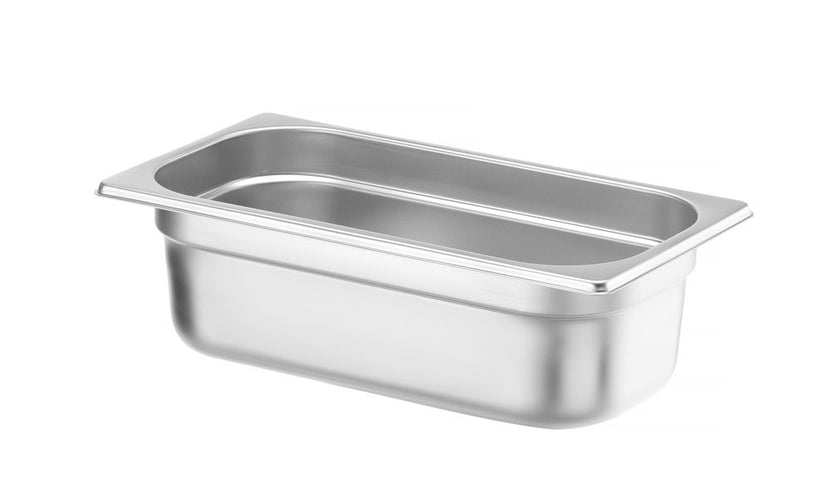 Hendi GN-bak 1/3 100 mm rvs Profi Line – gastronormbak van bovenaf voor sauzen en garnituren