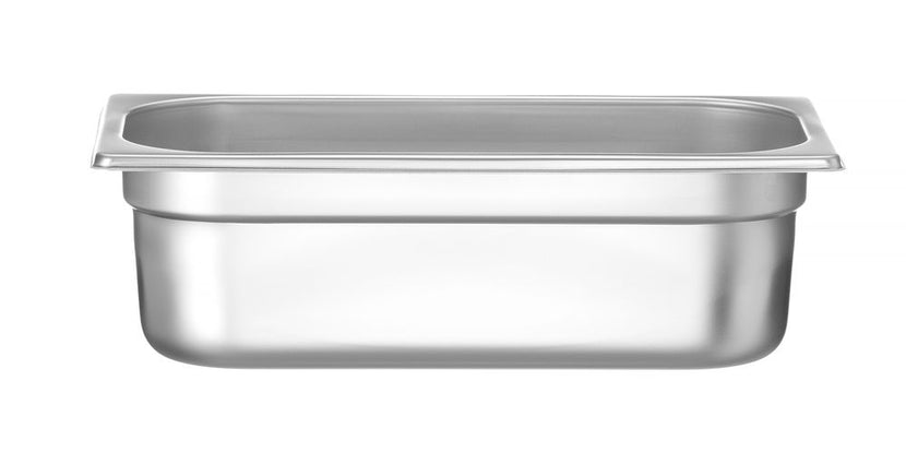 Hendi Profi Line gastronormbak 1/3 100 mm – diepe rvs GN-bak voor buffet en cateringkeuken