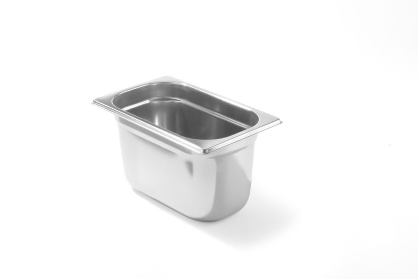 Hendi Profi Line gastronormbak 1/4 150 mm – extra diepe rvs GN-bak voor bain-marie en buffet