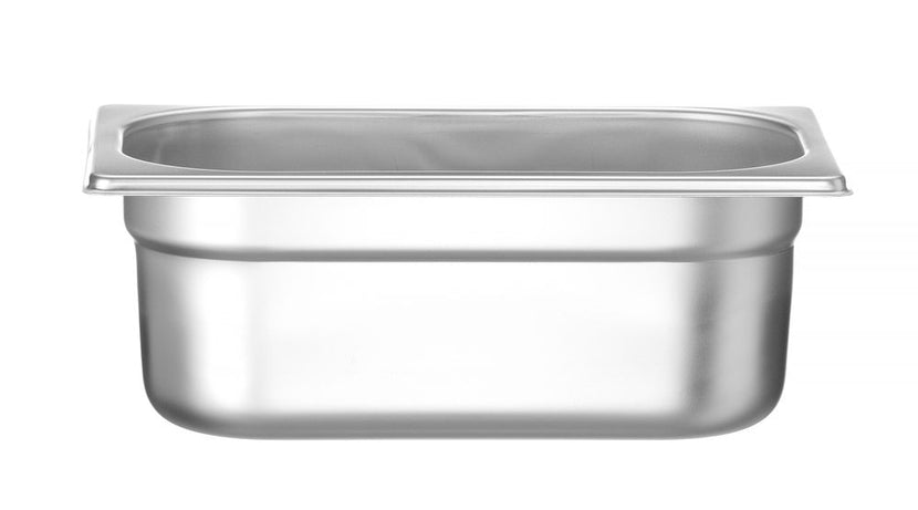Hendi GN-bak 1/4 100 mm rvs Profi Line – gastronormbak van bovenaf voor sauzen en garnituren