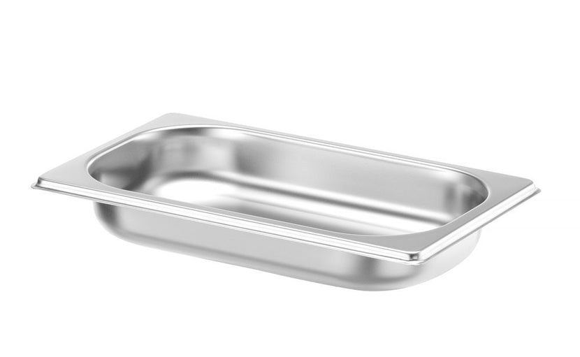 Hendi GN-bak 1/4 40 mm rvs Profi Line – vlakke gastronormbak voor serveren in de horeca