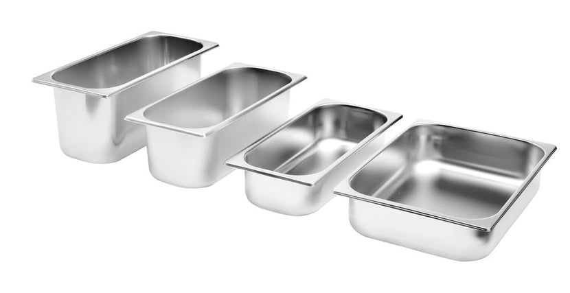 Hendi ijsbak rvs 5 liter 360x165x120 mm – detail van de container voor ijs achter de bar