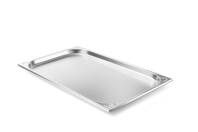 Hendi Kitchen Line gastronormbak 1/1 20 mm – vlakke rvs GN-bak voor keuken, buffet en catering