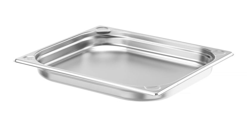Hendi GN-bak 2/3 40 mm rvs Kitchen Line – vlakke gastronormbak voor koelvitrine en buffet