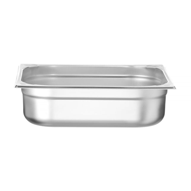 Hendi Kitchen Line gastronormbak 2/3 100 mm – diepe rvs GN-bak voor buffet en cateringkeuken
