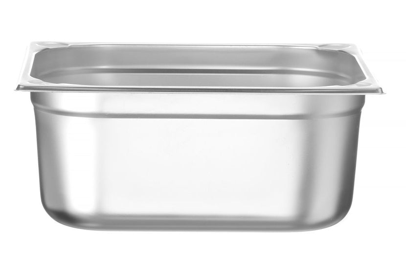Hendi Kitchen Line gastronormbak 2/3 150 mm – extra diepe rvs GN-bak voor soep en stoofgerechten
