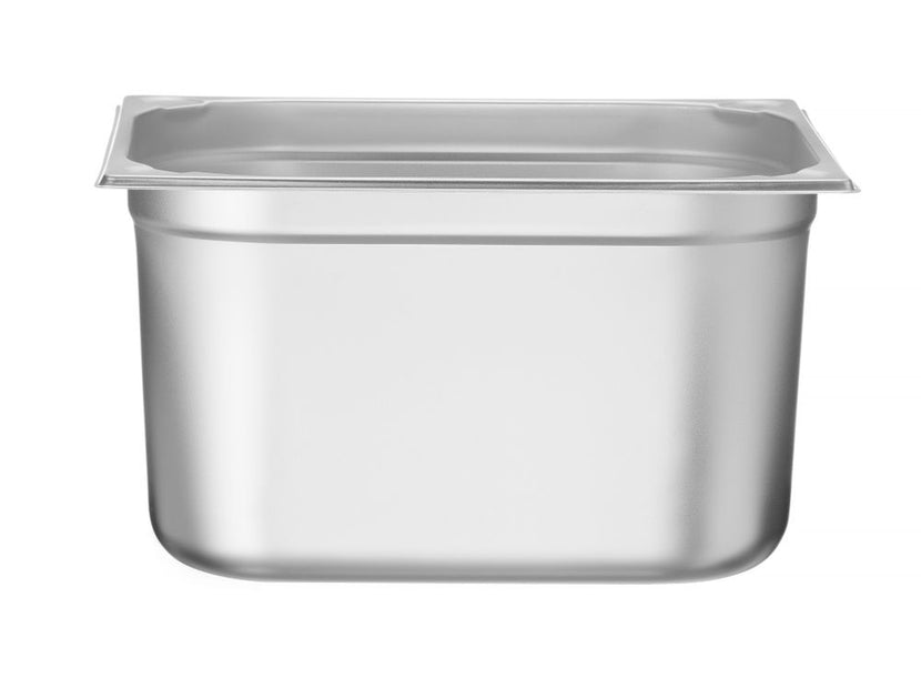 Hendi Kitchen Line gastronormbak 2/3 200 mm – zeer diepe rvs GN-bak voor bulkbereiding en soep