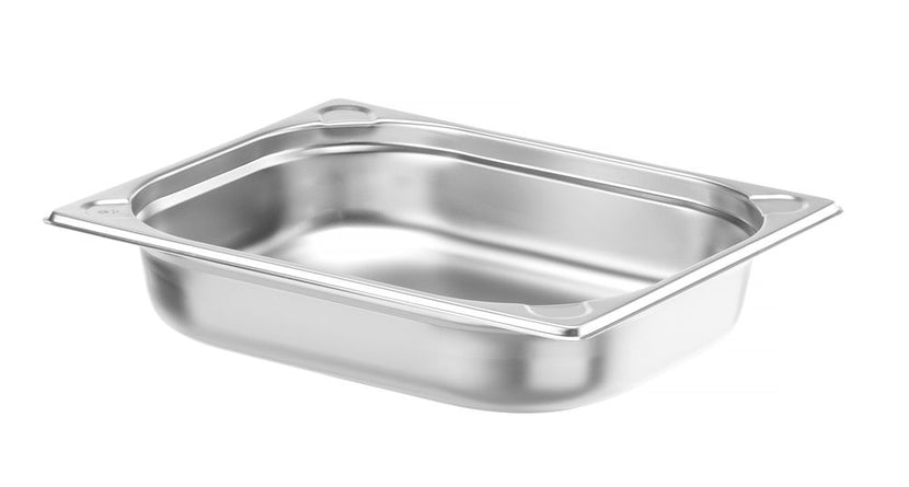 Hendi GN-bak 1/2 65 mm rvs Kitchen Line – gastronormbak van bovenaf voor warmhouden en serveren