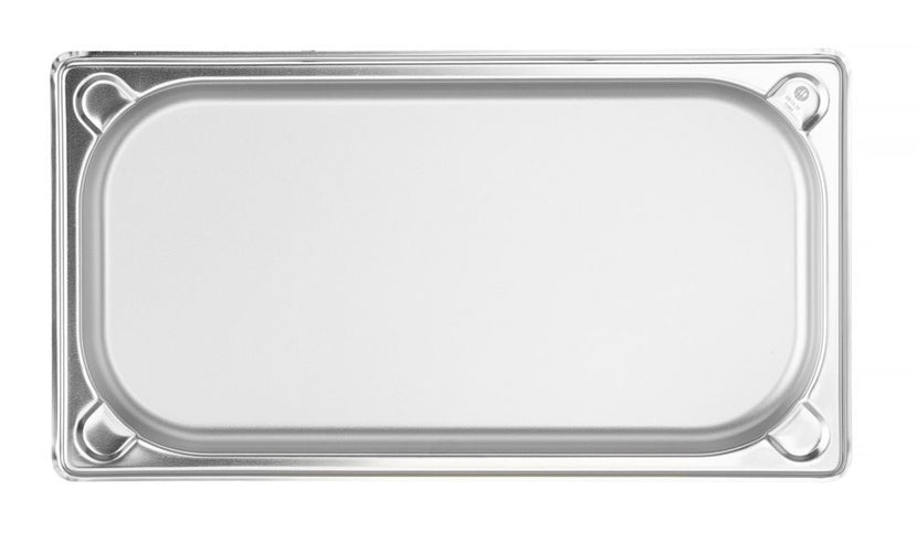 Hendi gastronormbak 1/3 20 mm Kitchen Line – detail van roestvrij staal voor de horecakeuken