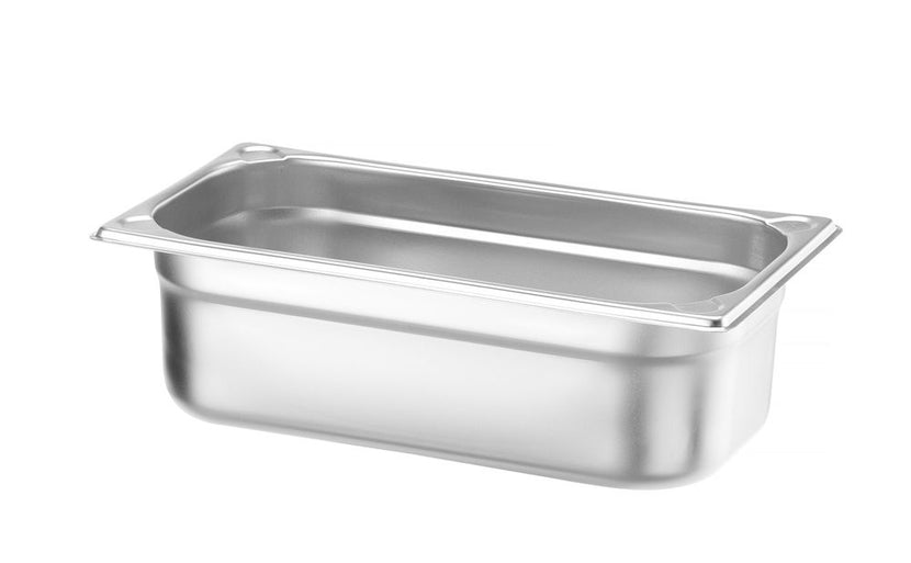 Hendi GN-bak 1/3 100 mm rvs Kitchen Line – diepe gastronormbak voor buffet en cateringkeuken