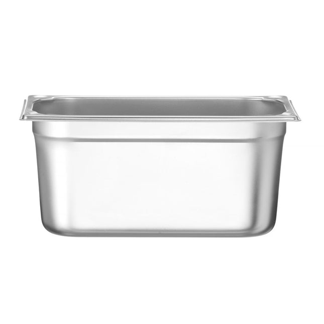 Hendi Kitchen Line gastronormbak 1/3 150 mm – extra diepe rvs GN-bak voor soep en stoofgerechten