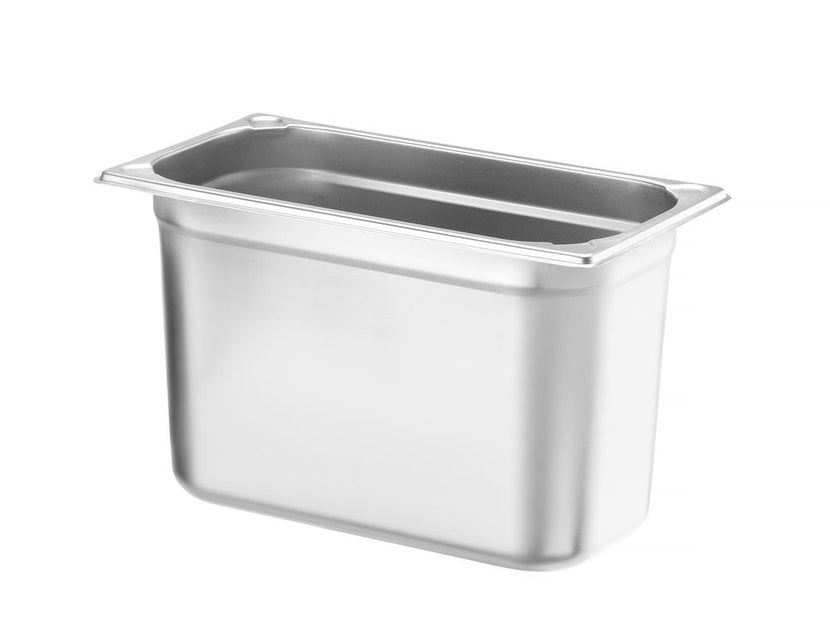 Hendi Kitchen Line gastronormbak 1/3 200 mm – zeer diepe rvs GN-bak voor soep en sauzen