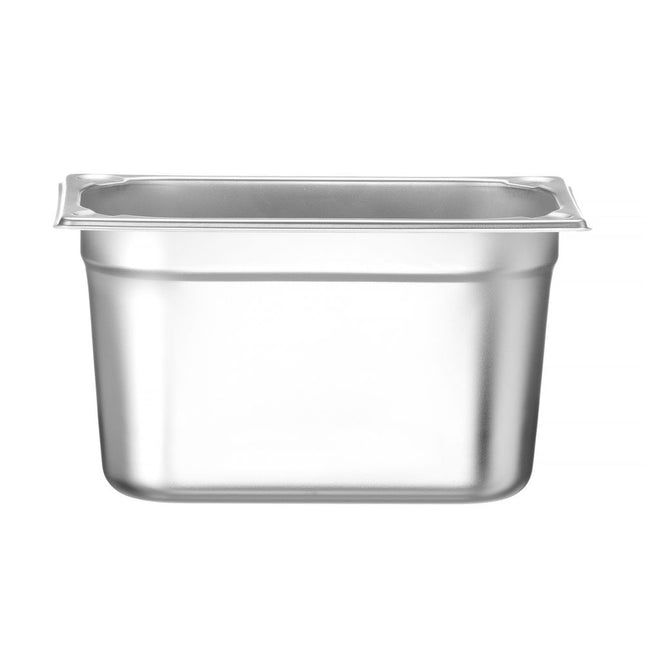 Hendi Kitchen Line gastronormbak 1/4 150 mm – extra diepe rvs GN-bak voor de professionele keuken