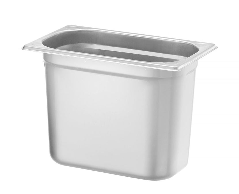 Hendi Kitchen Line gastronormbak 1/4 200 mm – zeer diepe compacte rvs GN-bak voor soep en saus