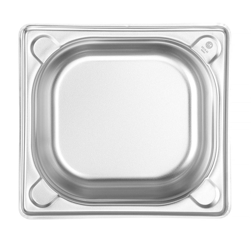 Hendi gastronormbak 1/6 65 mm Kitchen Line – detail van roestvrij staal voor horeca en catering