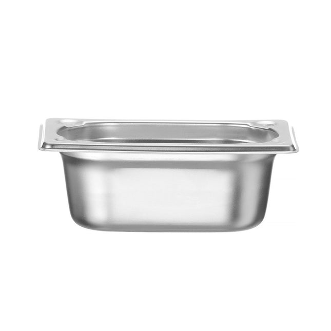 Hendi Kitchen Line gastronormbak 1/9 65 mm – zeer kleine rvs GN-bak voor garnituren en toppings