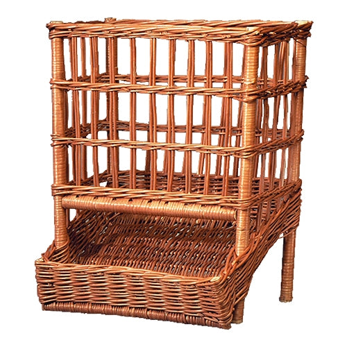EMGA Broodjesmand 50x30x60 cm – hoge presentatiemand voor bakkerij en buffet
