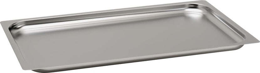 Hendi Profi Line gastronorm tray 1/1 20 mm rvs – vlakke roestvrijstalen GN-plaat voor serveren