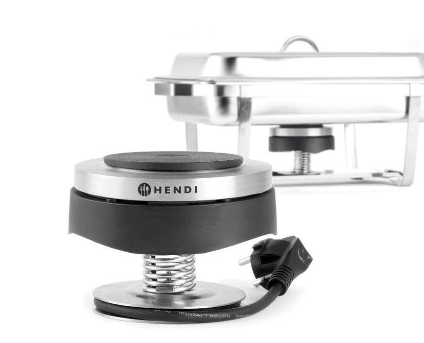 Hendi chafing dish warmte-element rond 130x110 mm – 230V 500W verwarmer voor buffet en catering