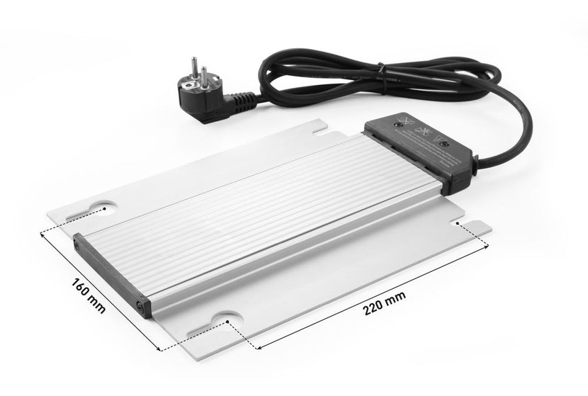 Hendi elektrisch chafing dish element 200x320 mm – detail van de 400W verwarmer voor cateringbuffet