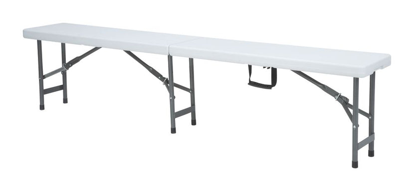 Hendi buffetbank inklapbaar 1830x300x430 mm – klapbank voor feesttenten, events en partyservice