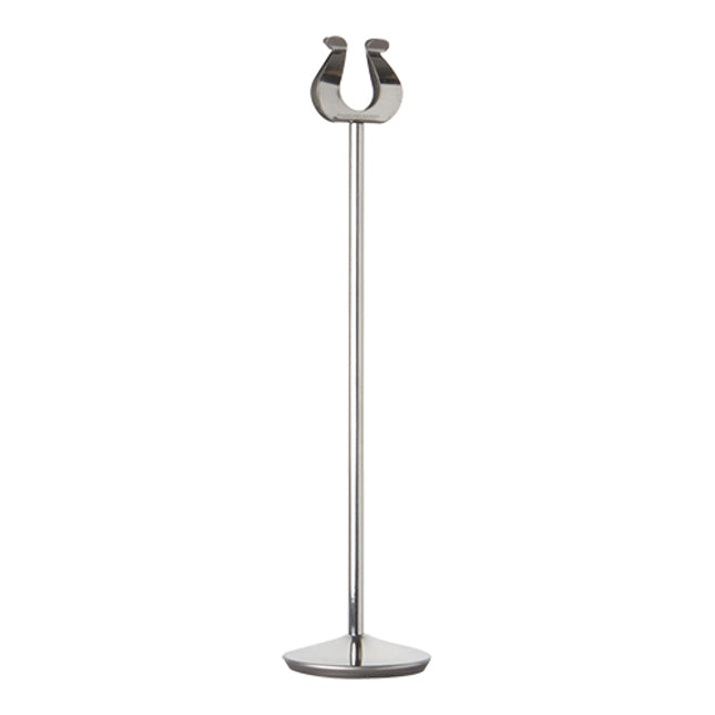 EMGA Tafel- en menustandaard RVS 29 cm – menubord voor restaurant en hotel