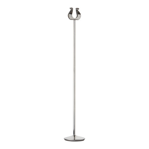 EMGA Tafel- en menustandaard RVS 46 cm – hoge menuhouder voor buffet en zaal
