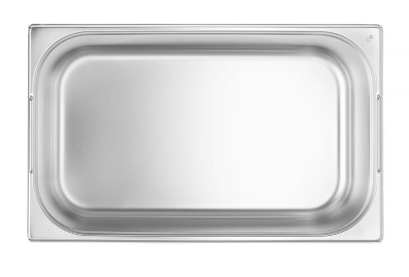 Detailfoto Hendi gastronorm 1/1 200 mm roestvrijstaal met stevige handgrepen voor de horeca