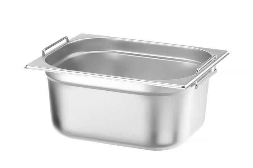Roestvrijstalen GN 1/2 bak Hendi 150 mm diep Budget Line voor keuken en catering