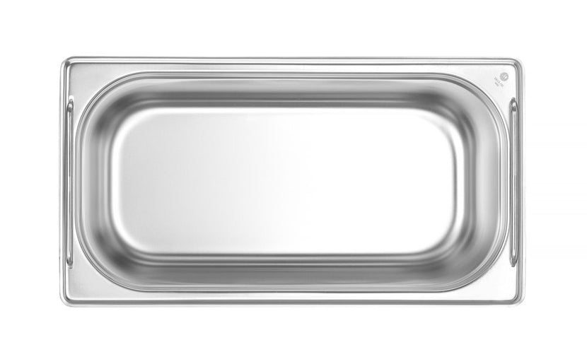 Detail Hendi GN 1/3 rvs bak 150 mm met handgrepen voor bain-marie in de horeca