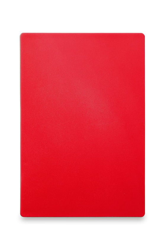Rode HDPE snijplank Hendi 600x400 mm voor vlees, hygiënisch en vaatwasserbestendig