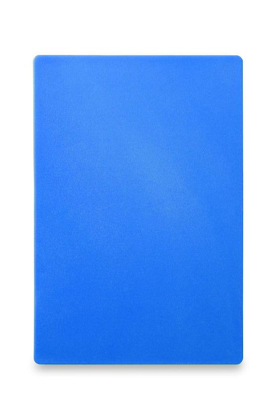 Blauwe HDPE snijplank Hendi 600x400 mm, 18 mm dik, voor vis en schaaldieren in de horeca