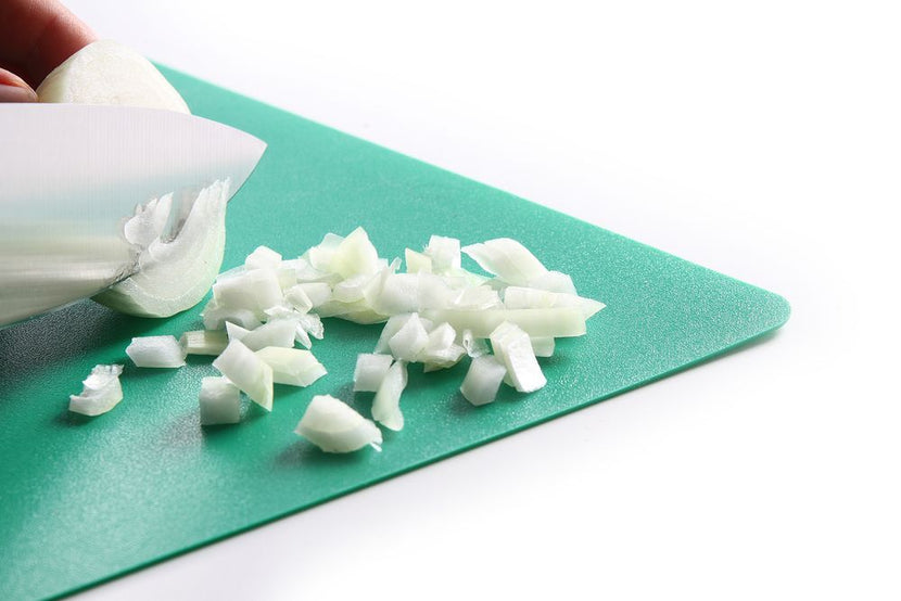 Detail Hendi HACCP snijmatten 1,4 mm dun – kleurcodering voor vlees, vis en groente in catering