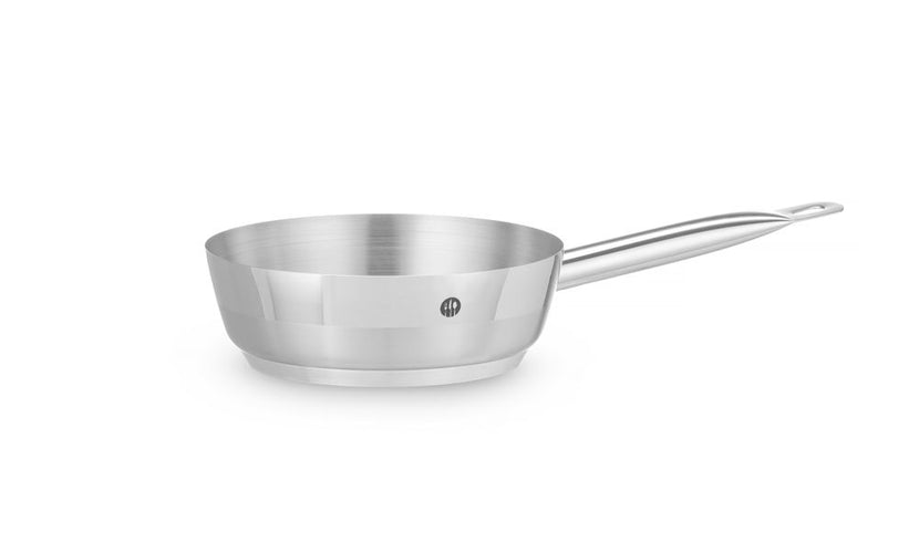 Hendi sauteuse rvs konisch 200x60 mm 1,5 l Profi Line – schuine sauspan voor professioneel koken