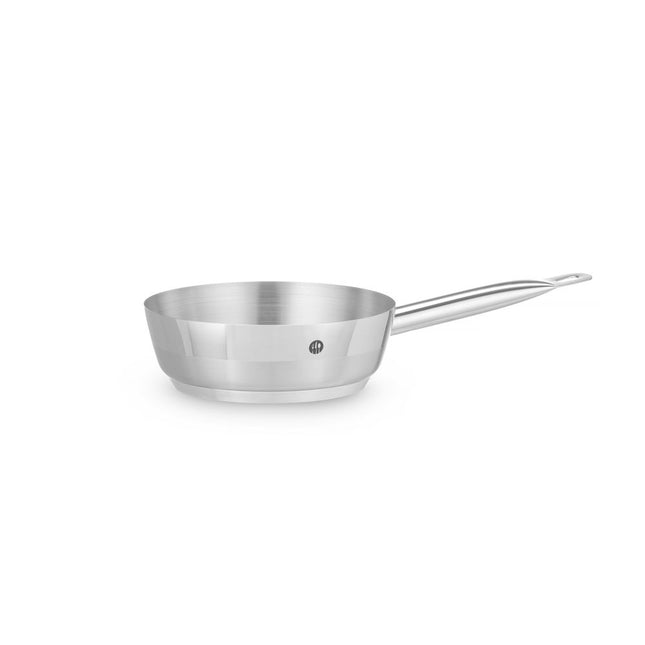 Hendi sauteuse rvs konisch 200x60 mm 1,5 l Profi Line – schuine sauspan voor professioneel koken